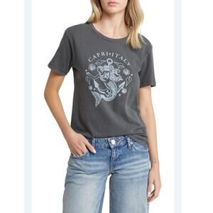 Golden Hour "Capri Italy" 100% Cotton Graphic Tee Size Medium